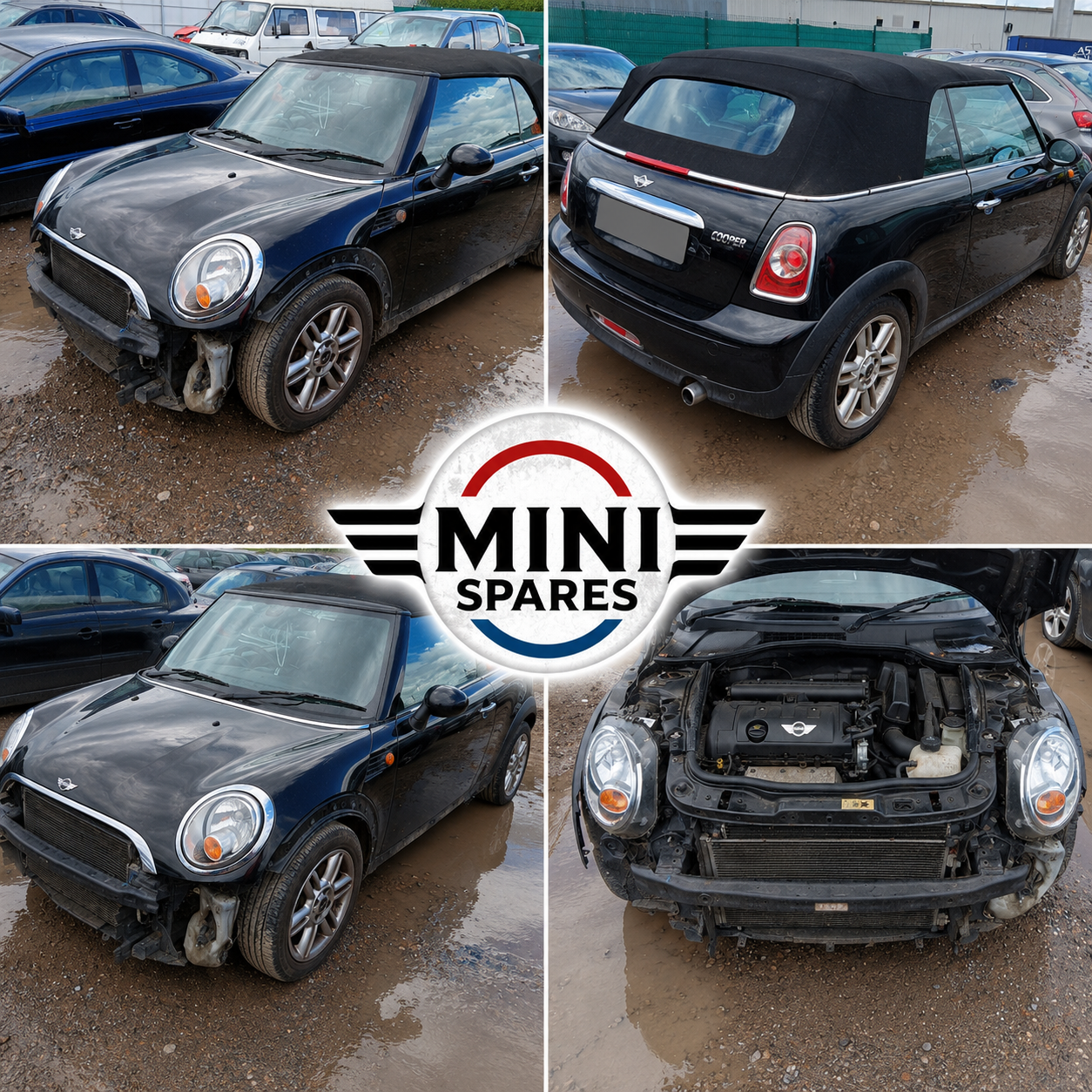 2011 BMW MINI COOPER / ONE CONVERTIBLE R56 R57 BREAKING / SPARES 1.6 N16 SPARES