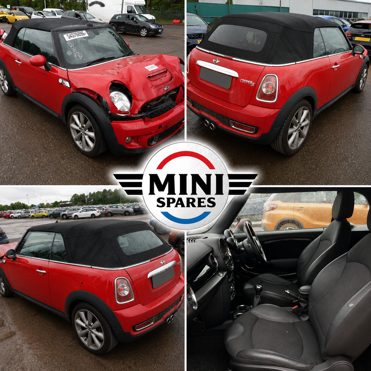 2013 BMW MINI COOPER S CONVERTIBLE R56 R57 BREAKING / SPARES 1.6 TURBO N18
