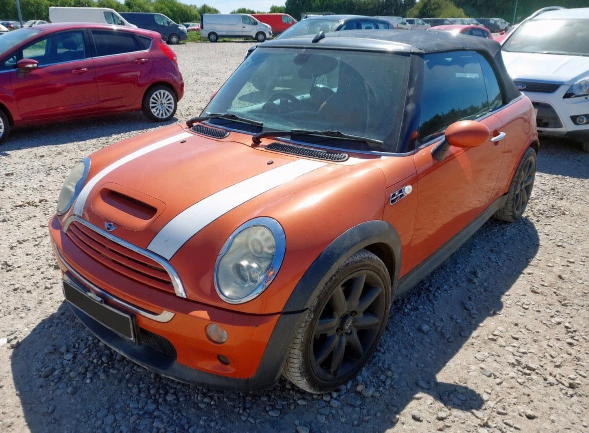BMW MINI COOPER S R52 R53 BREAKING / SPARES 1.6 SUPERCHARGED 2001-2007 ORANGE